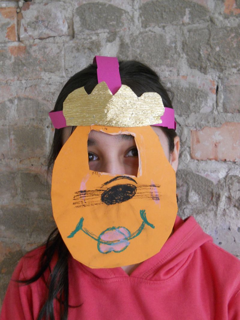 Masken basteln 7