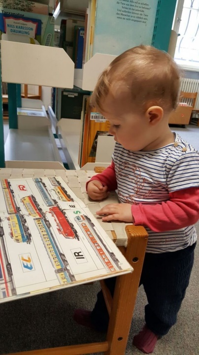 Kita-Kinder zu Besuch