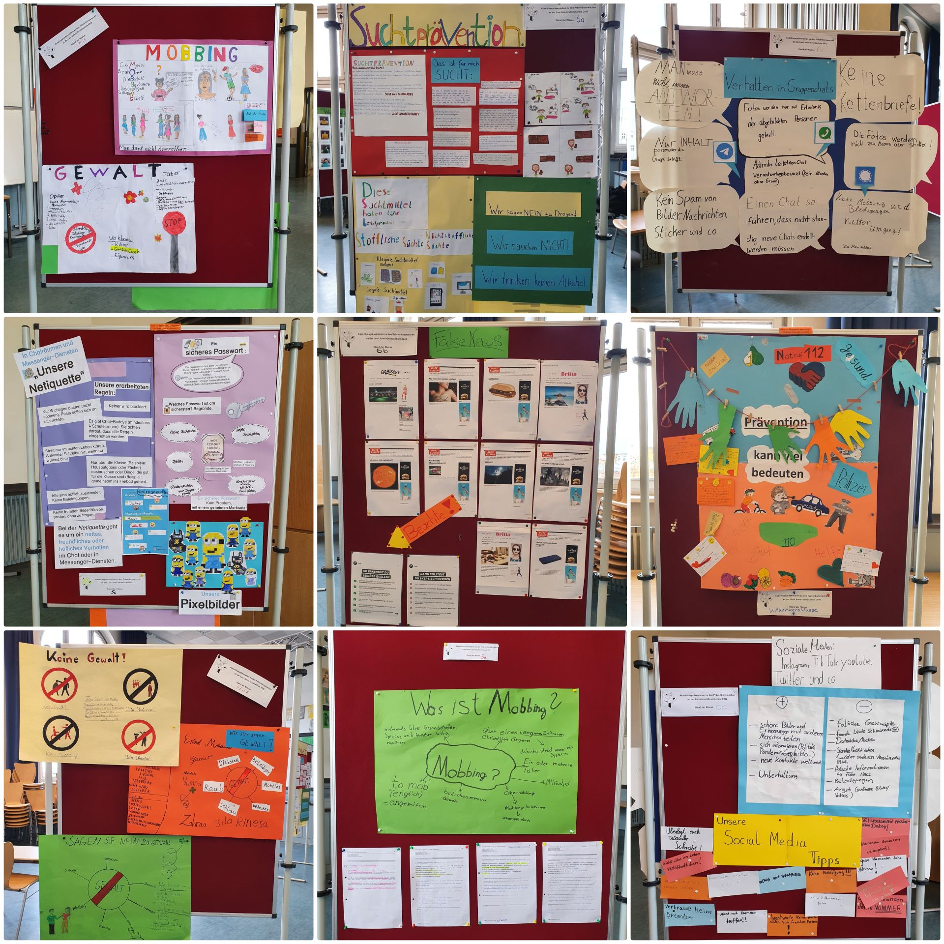 Klassenplakate
