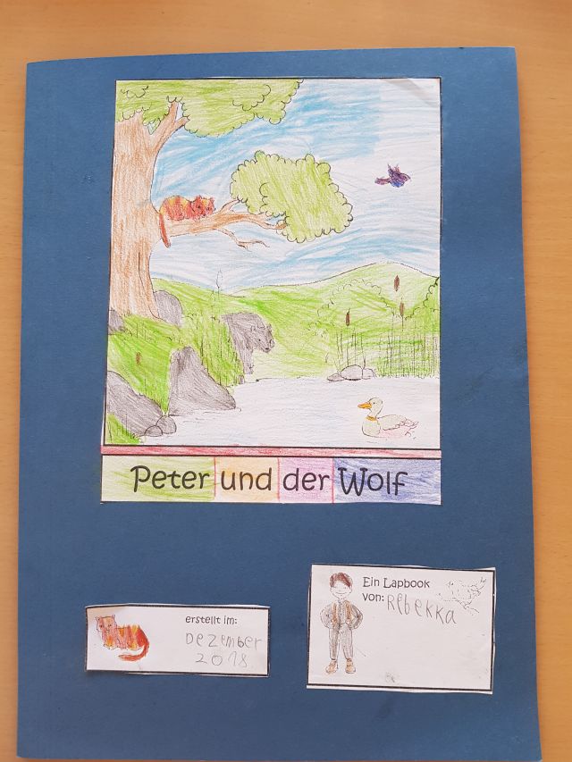 Lapbook Titelseite