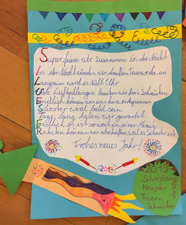 Gedicht der 5b