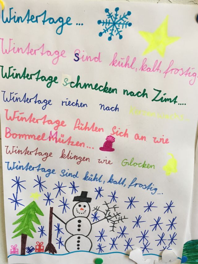 Gedicht der 5b