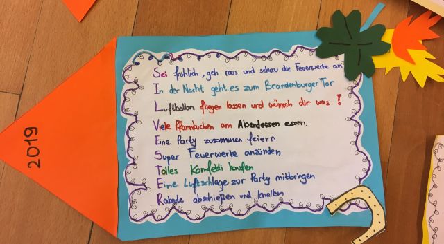 Gedicht der 5b