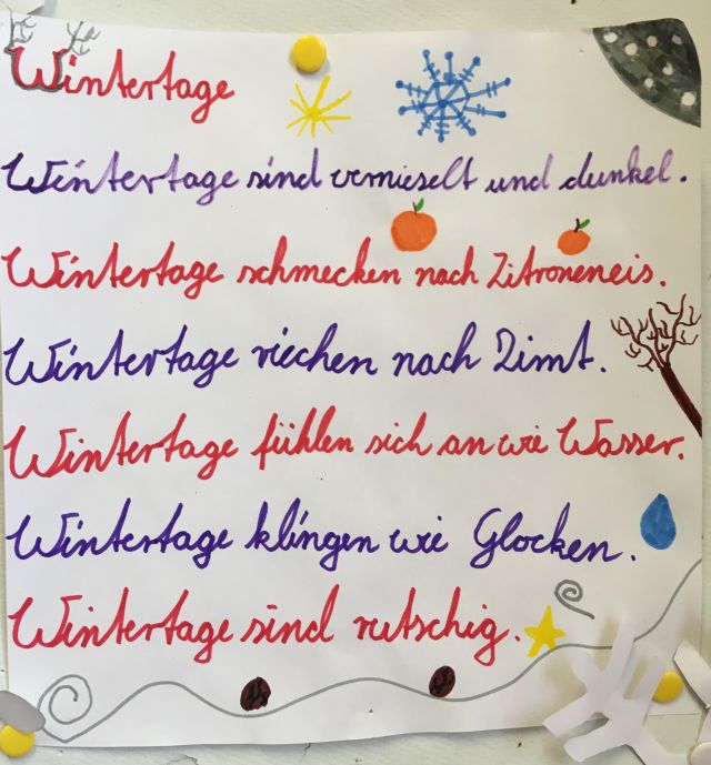 Gedicht der 5b