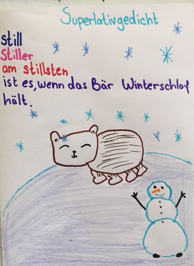 Gedicht der 5b