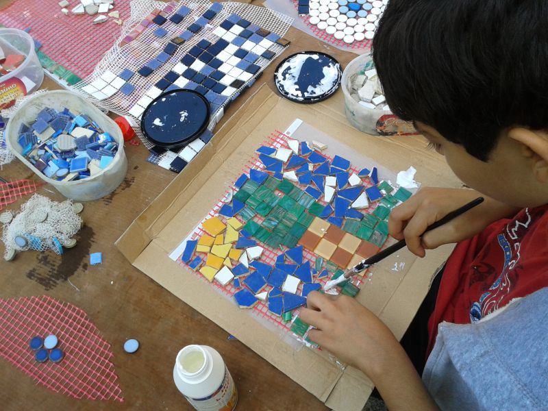 Mosaike legen 2