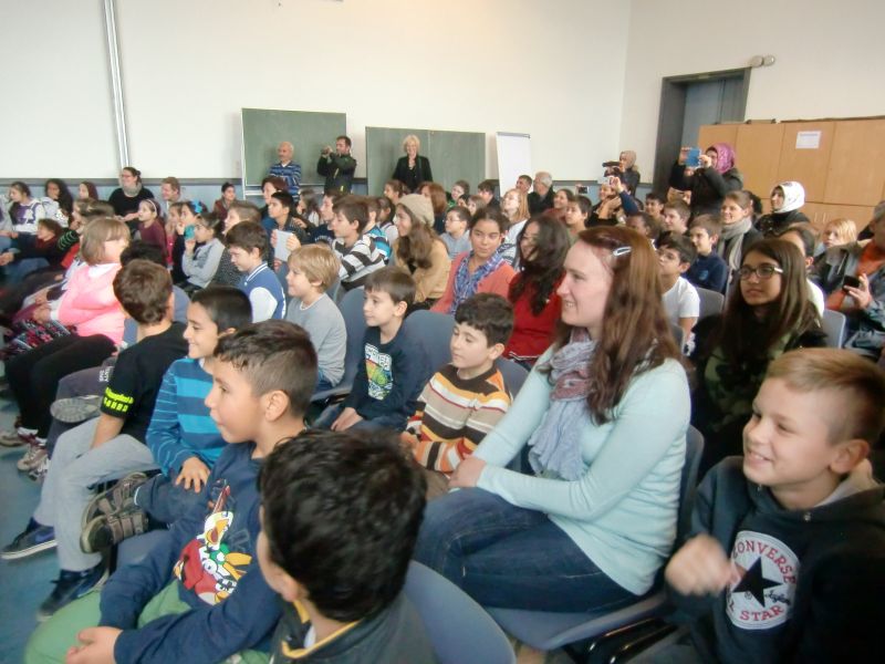 Gaste bei der Abschiedsfeier