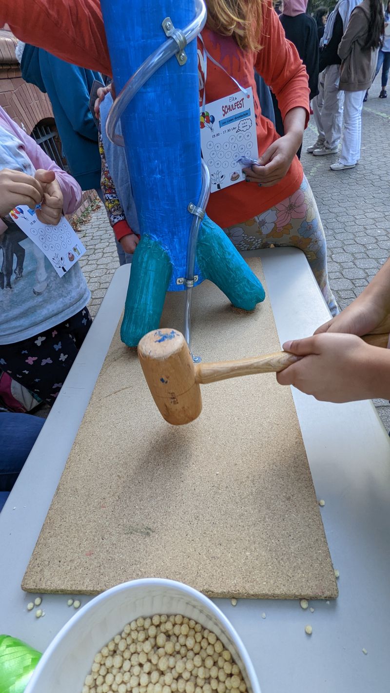 Erbsen treffen